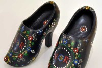 Holzschuhe sind das Symbol der Niederlande