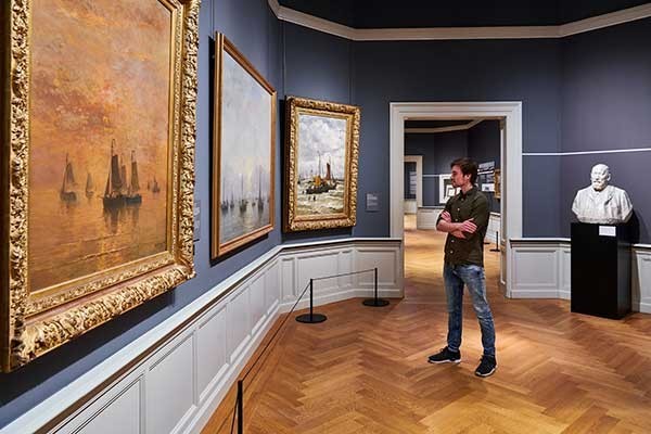 Museum Sehenwürdigkeit in Holland Niederlande Museum Panorama Mesdag